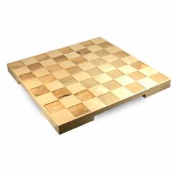 18 1/2" Contemporary Baltic Birch Plywood Chess Board with 2 1/4" Squares