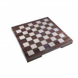 20" Raised Baltic Plywood Chess Board with 2 1/4" Squares