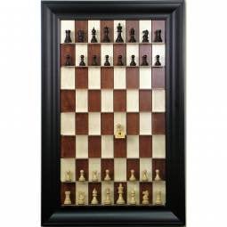 Straight Up Vertical Chess Board - Red Maple