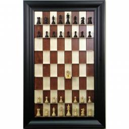 Straight Up Vertical Chess Board - Red Maple