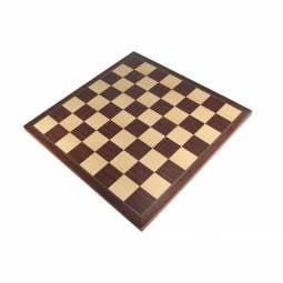 16" Macassar Chess Board with 1 3/4" Square - Executive Style