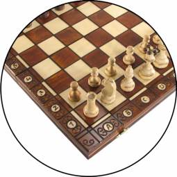 Foldable Wooden Chess Set Board Game – Whippersnappers Toy Store