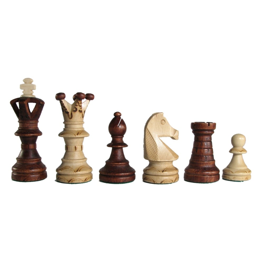 Brand New♚ Large  Hand Crafted Ambassador  Wooden Chess Set 50cm x 50cm♞ 