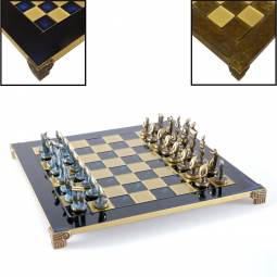 Large Cycladic Metal Chess Set