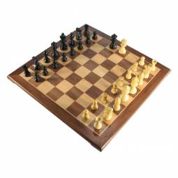 2 1/2" Mark of Westminster Ebonized French Staunton Chess Set