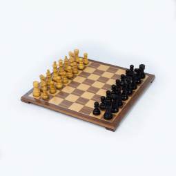 15" Elevated French Staunton Chess Set