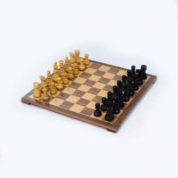 15" Elevated French Staunton Chess Set