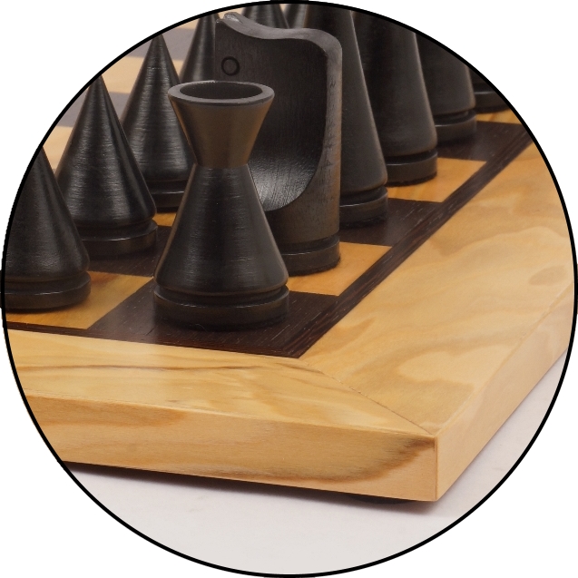 Handmade Olive Wood Chess Set With Storage