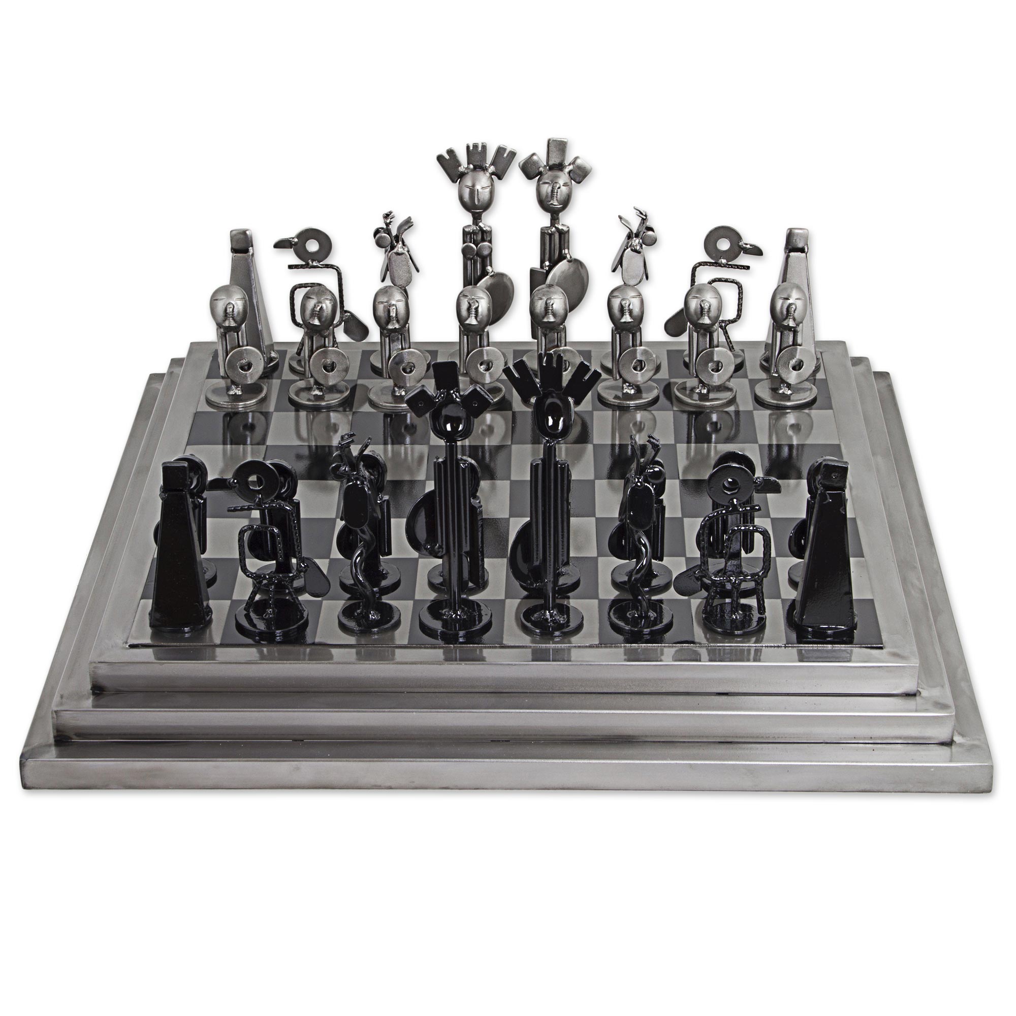Reclaimed Auto Part Chess Set (Elevated) –