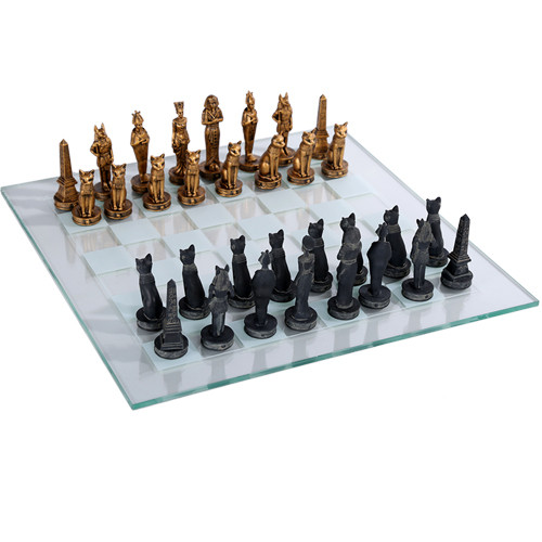 Black & Gold Chess Set Trio (50% OFF)