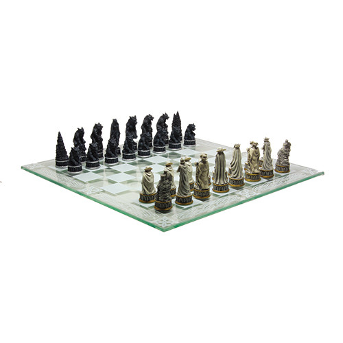  Nemesis Now Vampires & Werewolves Chess Set Chess Game standard  by Nemesis Now : Toys & Games