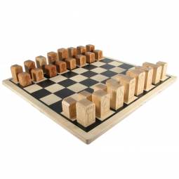 15" Wooden Instructional Chess Set