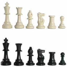 3" Analysis Plastic Chess Pieces