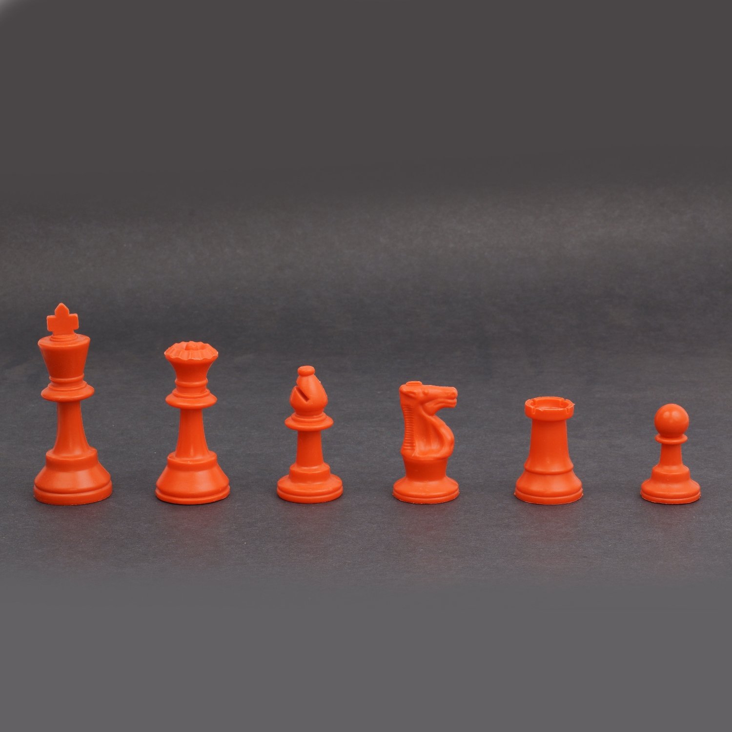 Regulation Tournament Chess Pieces and Chess Board Combo - SINGLE WEIGHTED