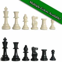 Alomejor Chess Game Set Weight Tournament Chess Pieces Portable Plastic International Chess Medieval Entertainment Board Game Set