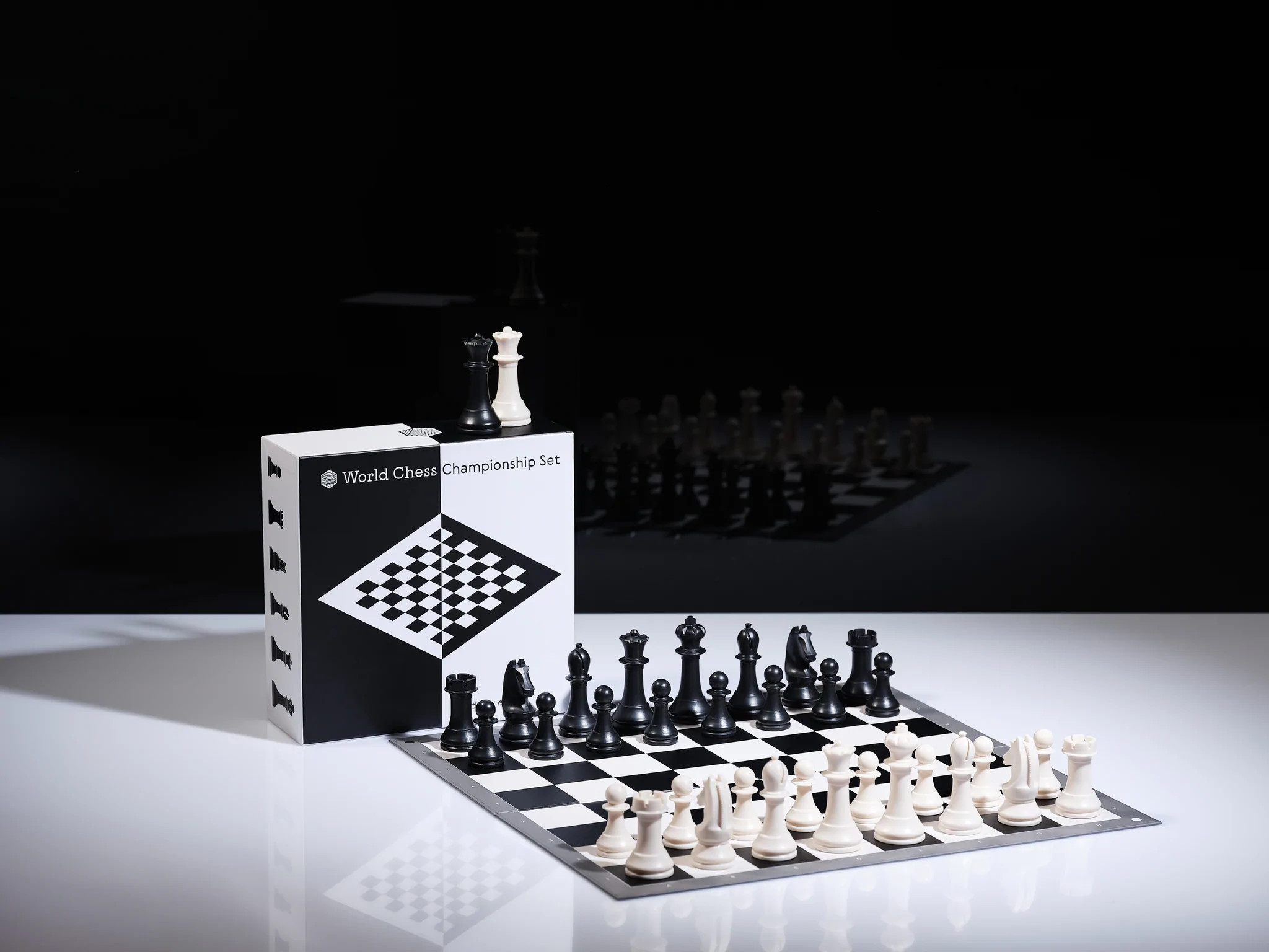 World Chess Championship Set rosewood Edition 