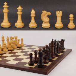 18" MoW Rosewood Phalanx Executive Chess Set