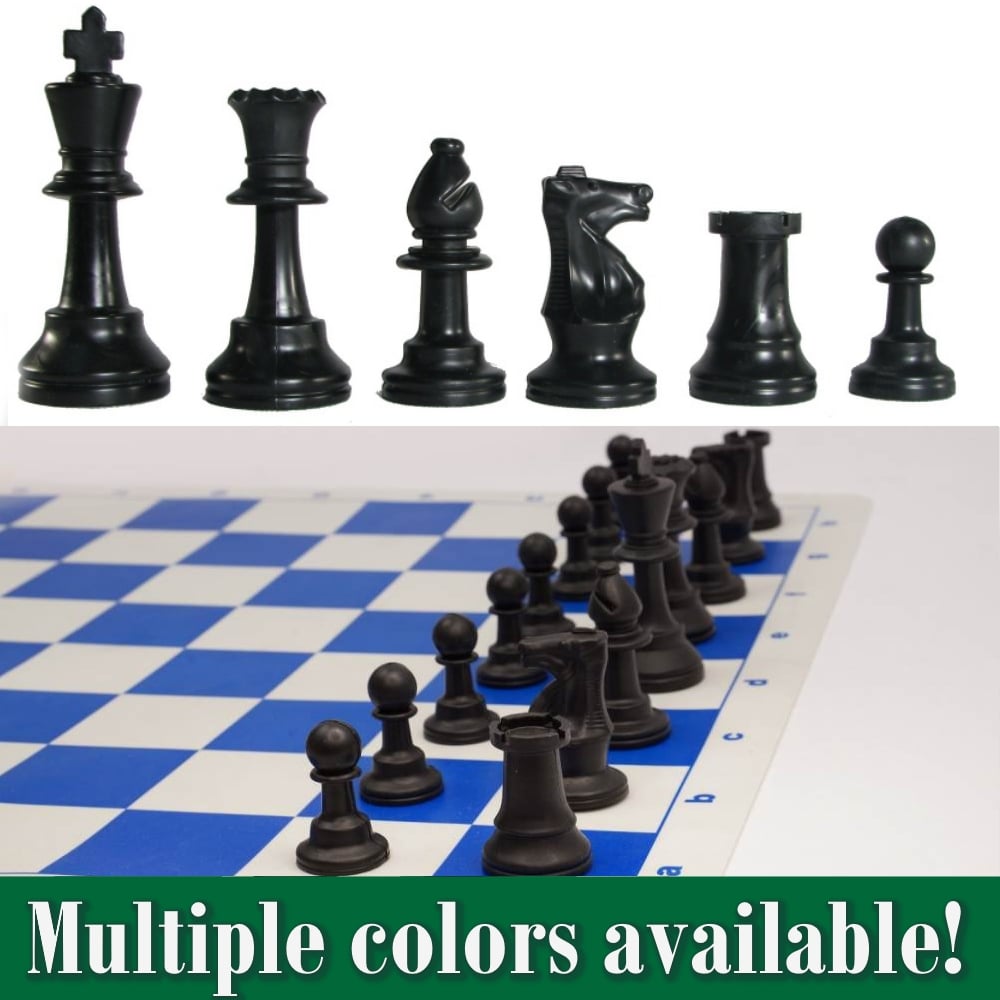 4-WAY Chess Set 4-player Chess Board Games Medieval Chess Set With