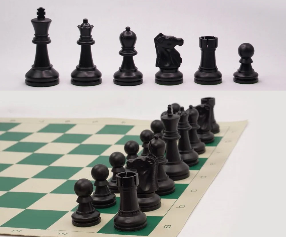 Honey Rosewood Deluxe Chess Set