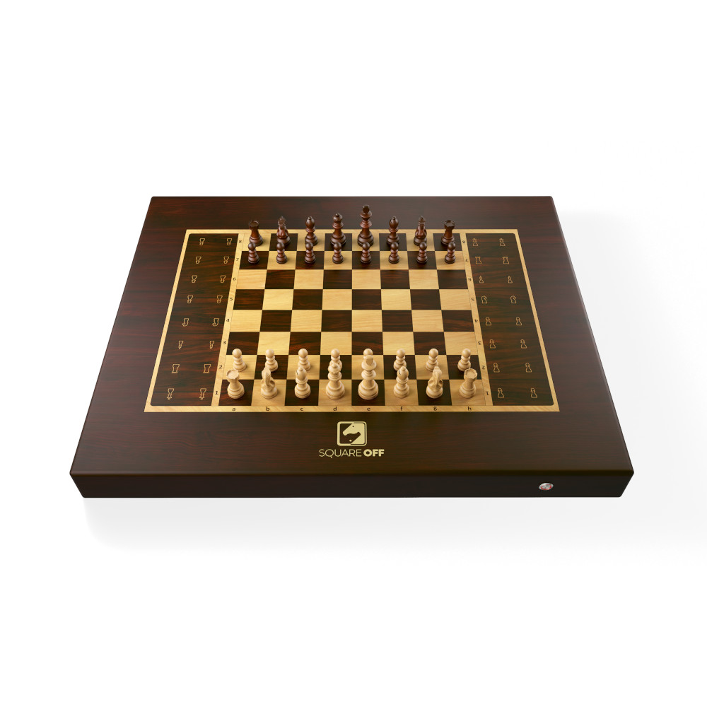 Square off Grand Kingdom Chess Set Innovative AI Electric