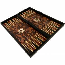 Brown Backgammon Set - Tuana