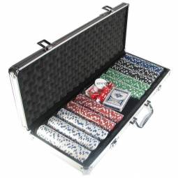 500 Chip Aluminum Poker Set