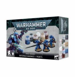 Warhammer 40k: Infernus Marines and Paint Set