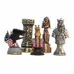 Metal Theme Chess Sets