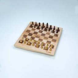 One of a Kind - Maple and Walnut Natural Edge Chess Set