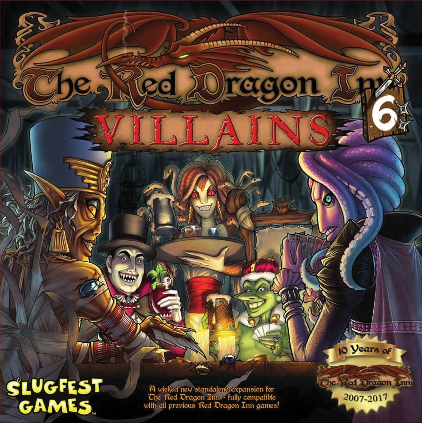 Spil Rouse varemærke Red Dragon Inn 6: Villains (Stand Alone and Expansion)