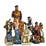 We have a massive variety of figurine chess pieces in almost any theme
