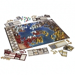 We have all the major war simulation board games, spanning from fuedal japan to world war II, there are war games covering battles or entire conflicts.