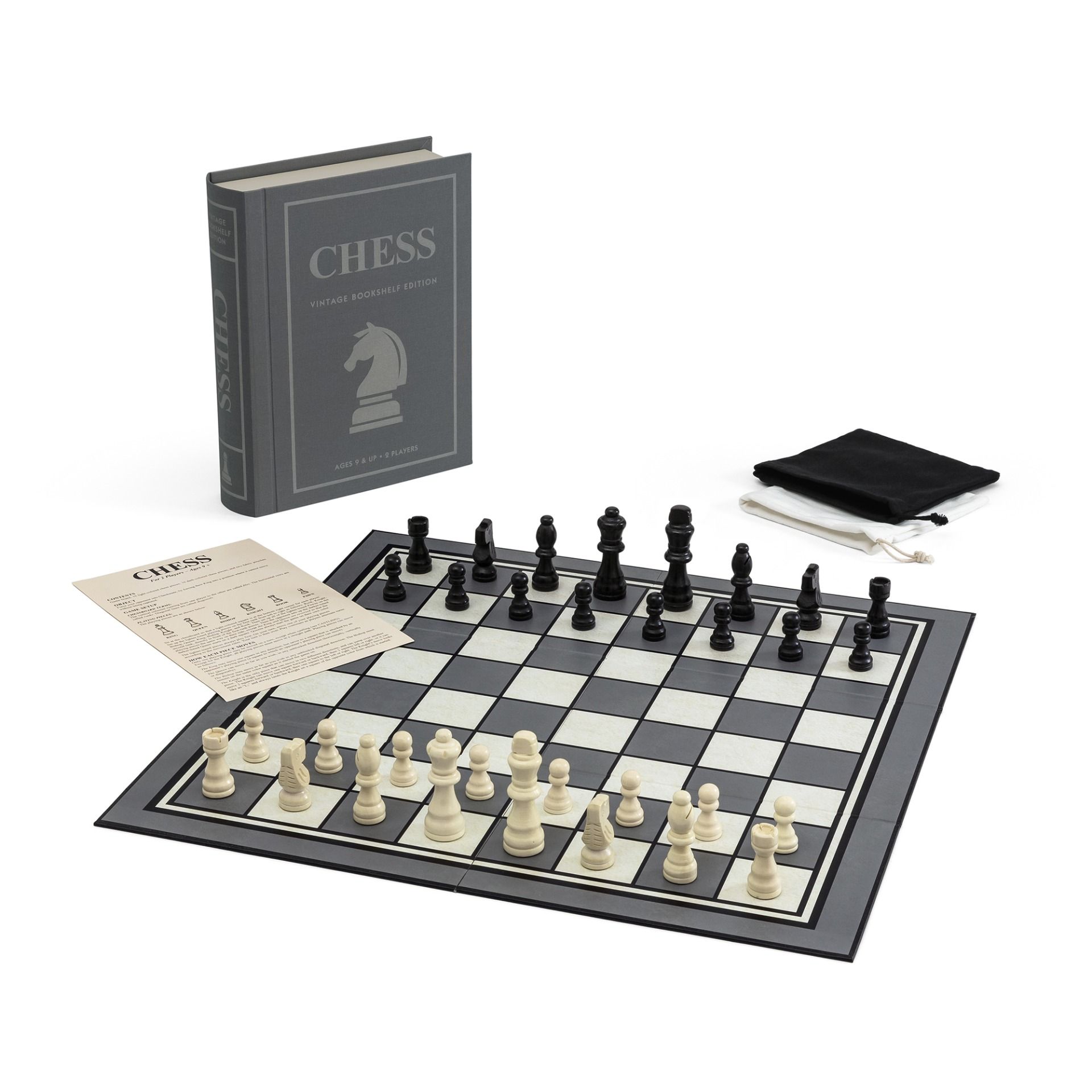 Wooden Chess Luxury Set 2 Players Classic Strategy Board Game