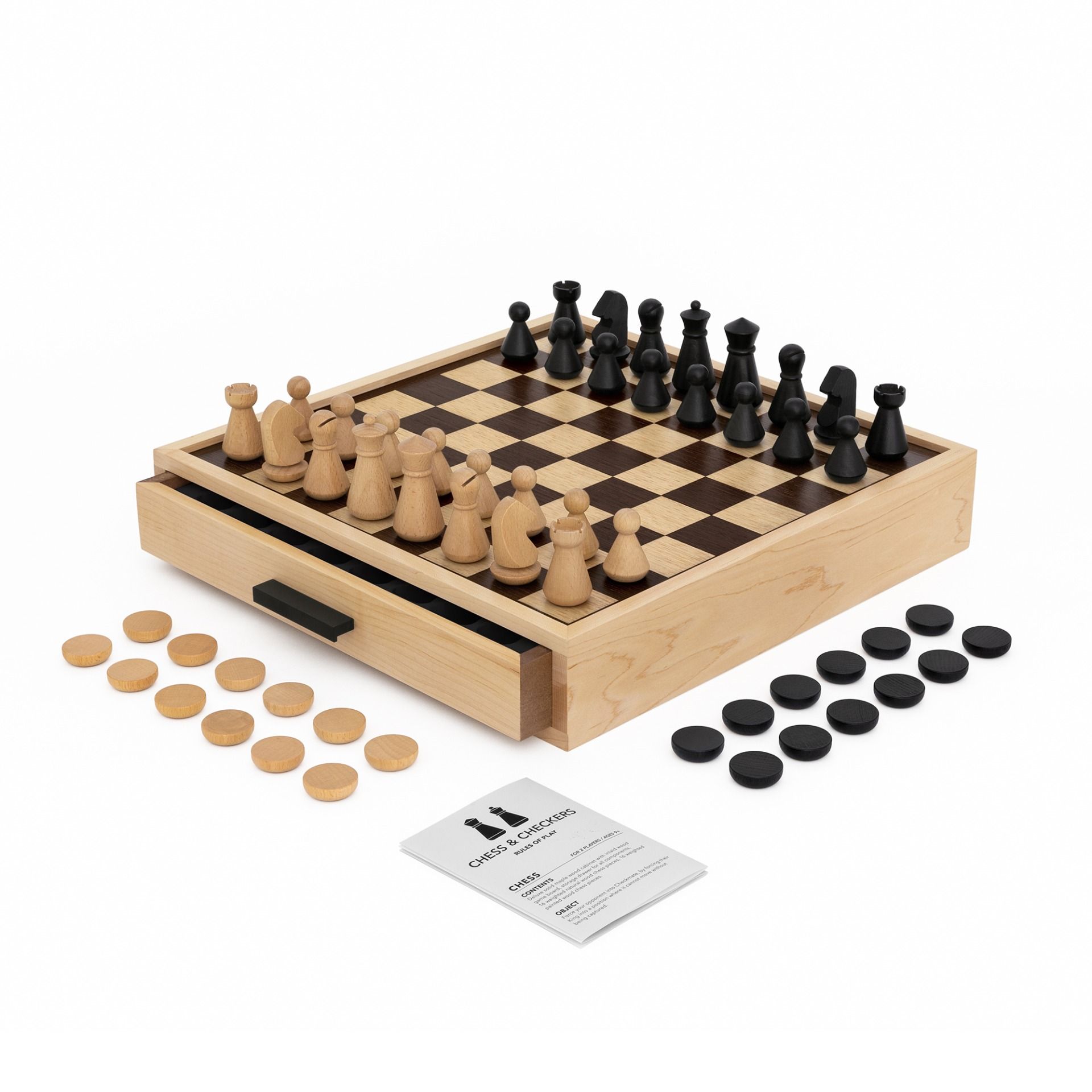 Legacy Deluxe Chess & Checkers Set