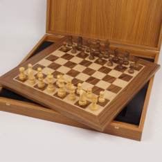 16" Luxury Executive Chess Set with Case