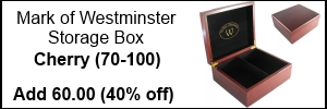Cherry Humidor Style Chess Box Save 40.00 (60.00)