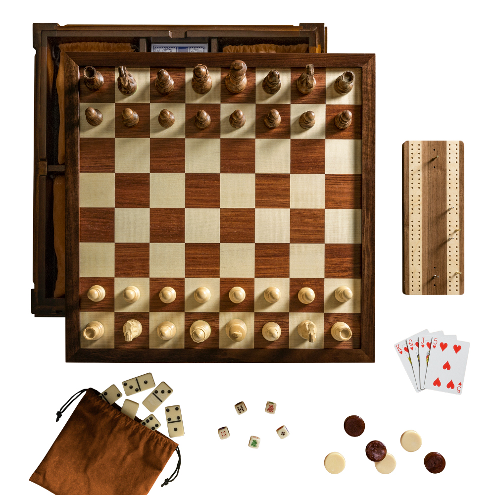 multiple game combination chess sets