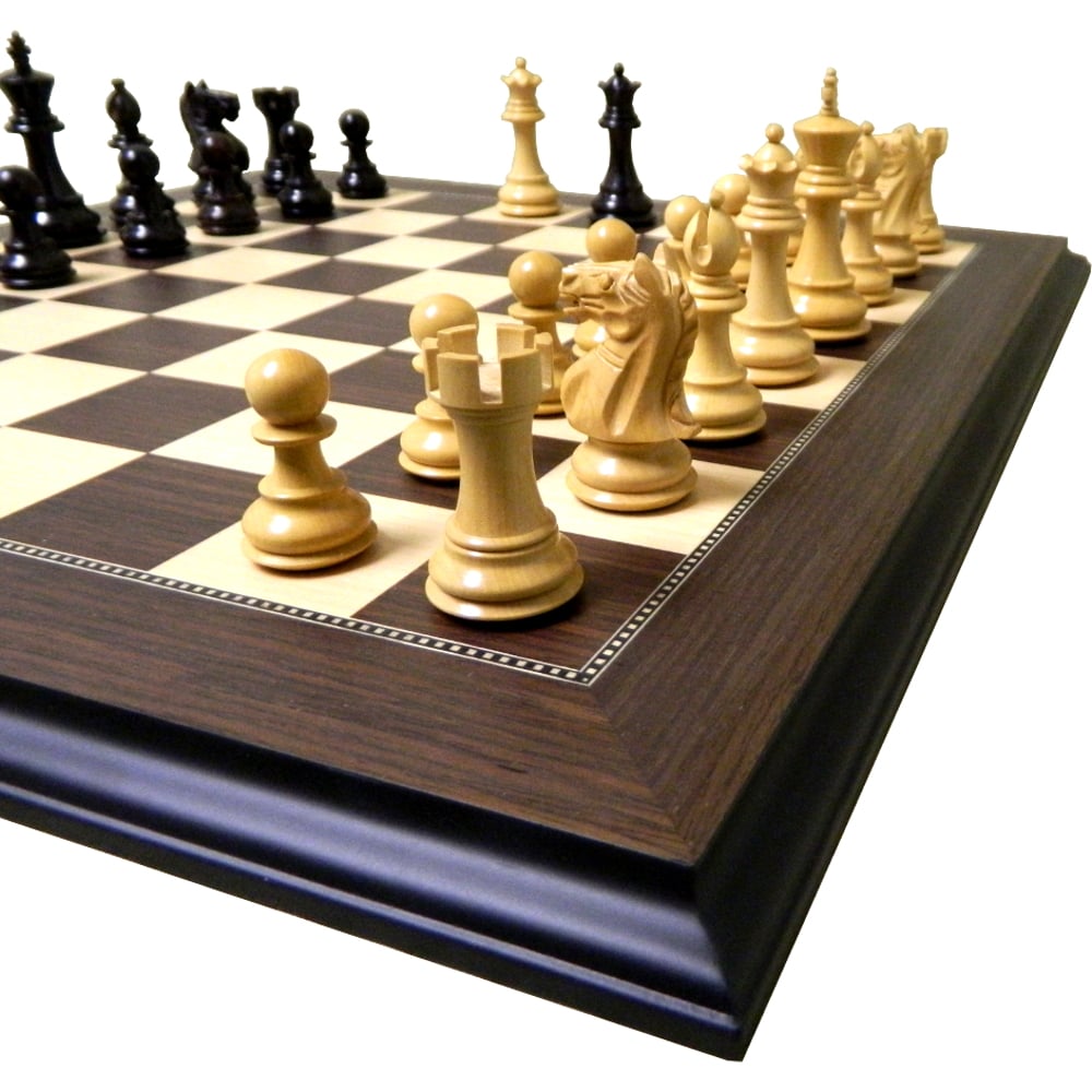 Chess Pieces with Chess Boards
