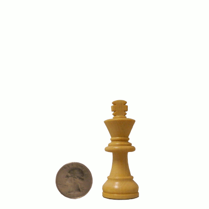 show original title King Height 72 MM Details about   Chess Pieces-Bohemia-Staunton-Brown 
