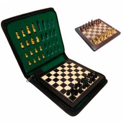 Large Best Magnetic Chess Set with Case