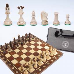 16" Rustic Chess Companion