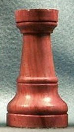 Chess Pieces - Honey Rosewood