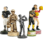 Sports and Entertainment Theme Chess Sets