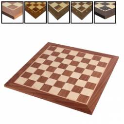 15 3/4" Wooden Chess Board with 1 1/2" Squares 