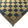 17" Greek Key Metal Chess Board (Add 169.95)