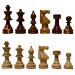Red and Coral European Style Marble Chess Pieces