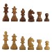 3" MoW Honey Rosewood Executive German Staunton Chess Pieces