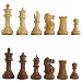 3" MoW Honey Rosewood Legionnaires Staunton Chess Pieces
