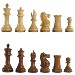 3" MoW Honey Rosewood Legionnaires Staunton Chess Pieces