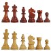3 3/4" MoW Crimson Rosewood Tournament Premier Staunton Chess Pieces